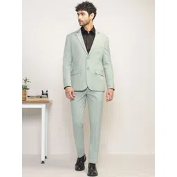 SUBTRACT Slim-Fit Single-Breasted Two-Piece Stretchable Suit-picture-21