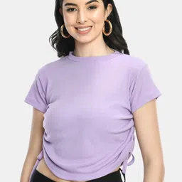 Absorbing Crepe Crop Top-picture-29