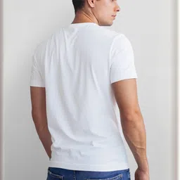 Seekbuylove Men Typography Printed Bio Finish T-shirt image 4