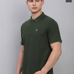 LUX PARKER Pack Of 2 Combed Cotton Polo Collar T-shirts-picture-54
