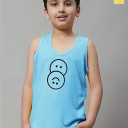 Friskers Boys Pack Of 2 Printed Pure Cotton Basic Vests KDC459-06-KDC469-20-picture-10