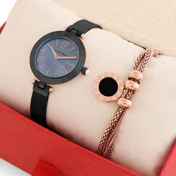 D'SIGNER Round Dial Analog Watch Gift Set-picture-11
