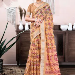 KALINI Floral Zari Saree-picture-26