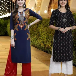 Ethnic basket Women Multicoloured Kurtas-picture-31
