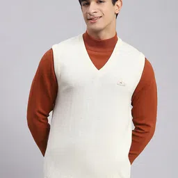 Monte Carlo Men Woollen Sweater Vest image 1