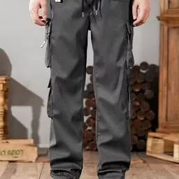 StyleCast Men Mid-Rise Easy Wash Relaxed Fit Cargos-picture-36