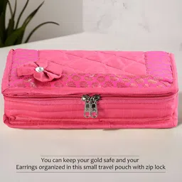 Myntra Elegant Homes Maroon Set of 2 Regular Jewellery Organiser Organisers image 2