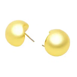 I Jewels Spherical Studs Earrings image 4