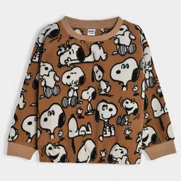 MiArcus Kids Peanuts Snoopy Printed Top With Coordinating Pajama image 2
