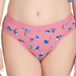Liigne Pack Of 2 Printed Pure Cotton Mid-Rise Basic Briefs-picture-10