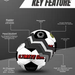 UG SPORTS Hand Stitched 32 Panels Football image 2