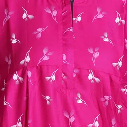 FIRST SLEEP Printed Maxi Nightdress image 4