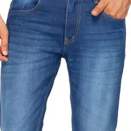 COMFITS Men Classic Slash Knee Light Fade Stretchable Jeans image 4