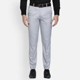 Haul Chic Men Relaxed Straight Leg Slim Fit Trousers-image-39