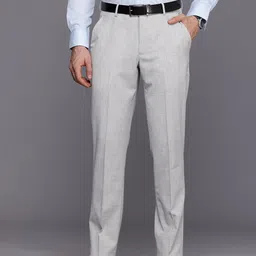 Louis Philippe Men Slim Fit Formal Trousers image 2