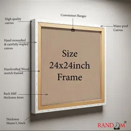 RANDOM White & Pink Street Scene In London Canvas Wall Art image 4