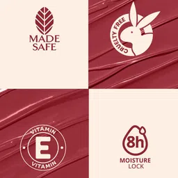 Carlton London Liquid Matte Chuffed Lipstick-3ml-Merlot Red-MM08 image 2