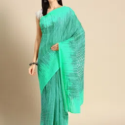 BUTA BUTI Abstract Printed Pure Cotton Saree-picture-29