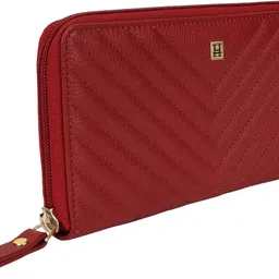 hiroshi Casual Red Clutch image 4