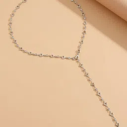 StyleCast x Revolte Silver-Plated MInimal Chain image 1