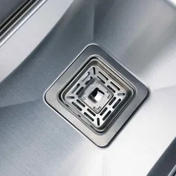 himaksh Handmade Tap Hole Kitchen Sink/Double Bowl size 45 x20 x10 087 Vessel Sink image 2