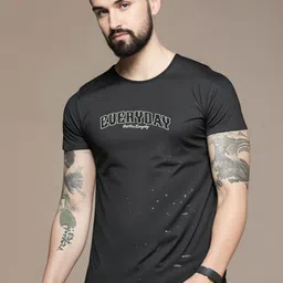 MACK JONNEY Men Typography Printed Pockets T-shirt-image-68