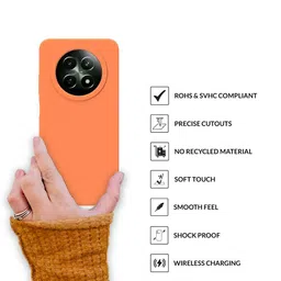 SPRIG Realme 12 Pro Liquid Silicone Back Cover image 4