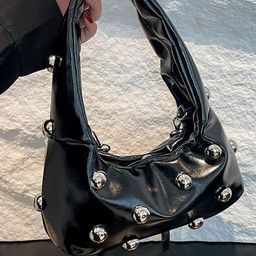 StyleCast x Revolte Women Embellished Bucket Shoulder Bag-picture-25