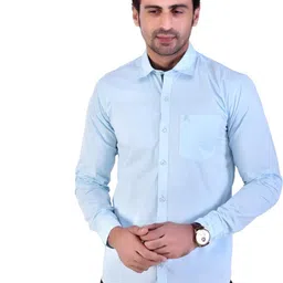 SQS Men Solid Casual Shirt-image-33