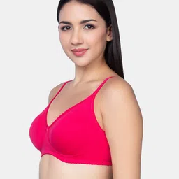 Sonari Women Full Coverage Wirefree Non-Padded T-shirt Bra image 5