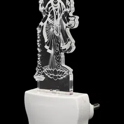 SOMIL Set of 4 Transparent & White Textured Glass Wall Lamp image 3