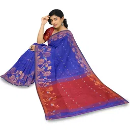 Saree star Ethnic Motif Woven Design Taant Sarees image 2