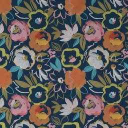 DDecor Esteem Blue & Green Floral Printed 210 TC Cotton King Bedsheet Set 2.74 m x 2.74 m image 5