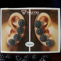 VIVASTRI Women Gold-Plated Alloy Earrings-image-90
