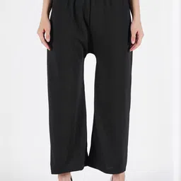 CROWN KING Women Easy Wash Trousers-image-81