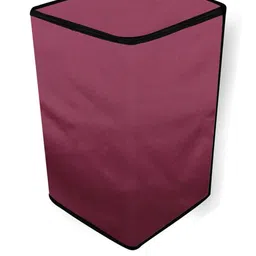 The Furnishing Tree Maroon PVC Washing Machine Covers image 4