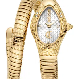 Just Cavalli Women Embellished Dial & Stainless Steel Straps Analogue Watch JC1L373M1025-picture-12