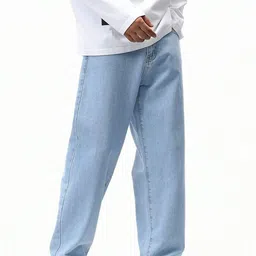 MARK VIEW Men Straight Fit Mid-Rise Jeans image 5