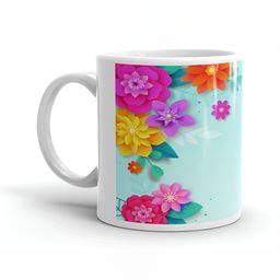 Mr UVD White & Purple Printed Ceramic Glossy Mug-350 ml-picture-3