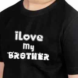 Chombooka Kids Typography Printed Round Neck Regular Fit Pure Cotton T-shirt-picture-15