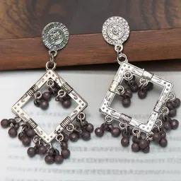 Creative Frogs Grey Alloy Earrings-picture-39