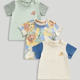 mothercare Boys 3 Printed T-shirt-image-82