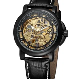 FORSINING Men Dial & Leather Straps Analogue Watch FSG8156M3B1 image 4