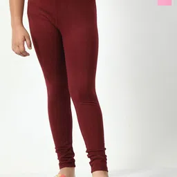 KAYU Girls Pack Of 2 Mid-Rise Ankle-Length Leggings-image-63