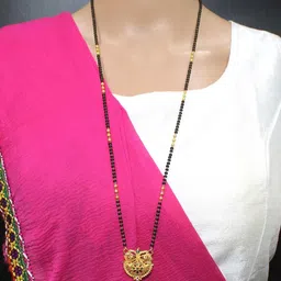 COLOUR OUR DREAMS Women Gold Mangalsutra-picture-19
