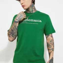 max Typography Printed Round Neck Cotton T-shirt-picture-24