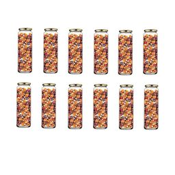 SOMIL Set Of 12 Glass Water Bottle-picture-28