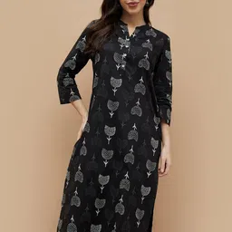 Melange by Lifestyle Women Printed Kurta-image-40