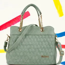 EVEDA Women Textured Structured Satchel Bag-picture-10