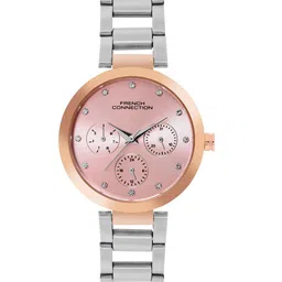 French Connection Women Embellished Dial & Stainless Steel Straps Analogue Watch FCN0118SM-image-27